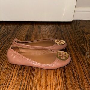 Tory Burch Minnie Travel Ballet - size 8